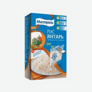 Рис <Мистраль> Янтарь 5*80г Россия