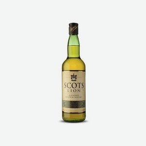 Виски купаж <Шотландский лев> кр40% 1л ст/б Шотландия