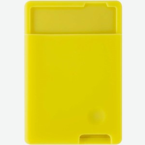 Кардхолдер для смартфона Barn&Hollis силикон, крепление 3М, желтый (УТ000031338)