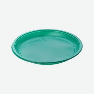 Набор тарелок Мистерия зеленые 21 см 12 шт