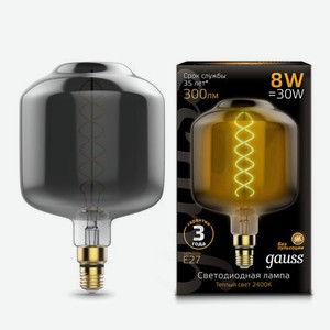 Лампа gauss flexible dl180 8w e27 gr2400k