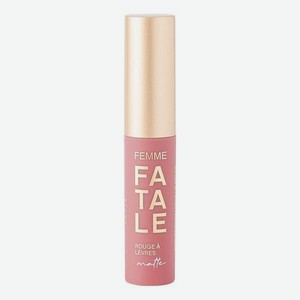 Устойчивая жидкая матовая помада для губ Femme Fatale 3мл: No 1
