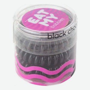 Резинка для волос Black Chocolate Mini 3шт (черная)