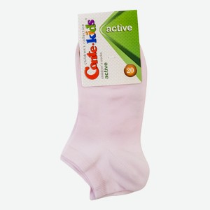 Носки детские Conte-Kids для девочек хлопок розовые р 20