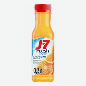 Сок J7 апельсиновый 0,3 л