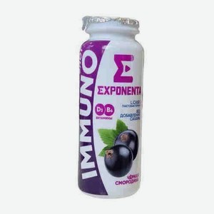 Напиток Exponenta Imunno Shot Черная Смородина 2,5% 100г