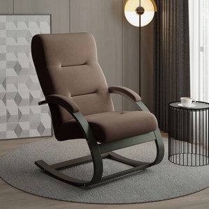 Lazurit Мягкое кресло-качалка Монца Коричневый 890 мм 600 мм 960 мм
