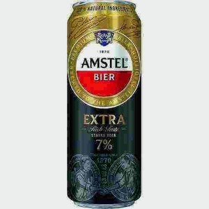 Пиво Амстел Экстра 7,0% 0,43л Ж/б