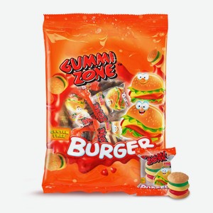 Мармелад Бургер в пакетах (Burger Bag) 77г GUMMI ZONE