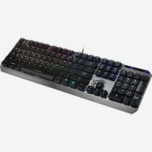 Клавиатура VIGOR GK50 LOW PROFILE RU Черная (S11-04RU225-GA7) MSI