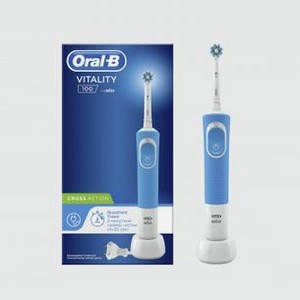Электрическая зубная щетка ORAL-B Vitality Cross-action Blue 1 шт