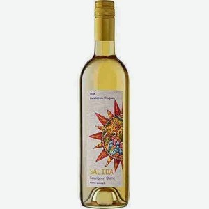 Вино Салида Совиньон Блан Белое Полусладкое 15% 0,75л