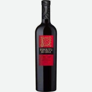 Вино Еспириту Де Чили Красное Полусладкое 12% 0,75л