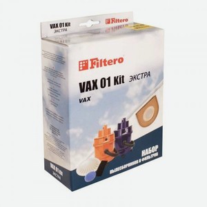 Набор фильтров Filtero VAX 01 Kit экстра (2пылесбор.+3фильтра)