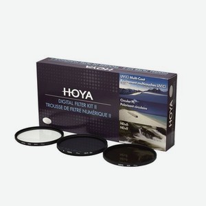 Набор светофильтров Hoya UV (C) HMC MULTI, PL-CIR, NDX8 37MM