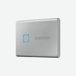 Внешний SSD Samsung Portable SSD T7 Touch 500GB silver (MU-PC500SWW)