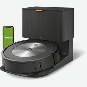 Робот-пылесос iRobot Roomba J7+, 60Вт, черный [j755840plus_rnd]