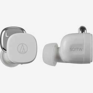 Наушники Audio-Technica ATH-SQ1TW, Bluetooth, внутриканальные, белый