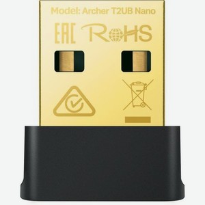 Сетевой адаптер Wi-Fi TP-LINK Archer T2UB Nano USB 2.0