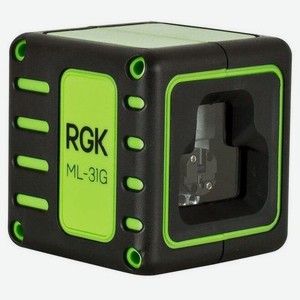 Нивелир лазерн. RGK ML-31G 2кл.лаз. 532нм цв.луч. зеленый (4610011873263)