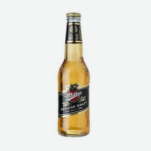 Пивной Напиток Miller Genuine Draft 4,7% 0,47л Стекло