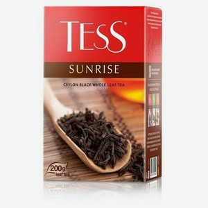 Чай Tess Sunrise листовой черный 200 г