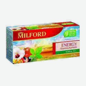 Чай Травяной Milford Energy 20 Пакетиков