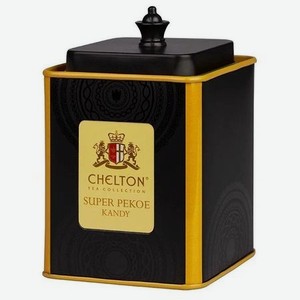 Чай черный листовой Chelton Благородный дом SUPER PEKOE 60 г жестяная банка