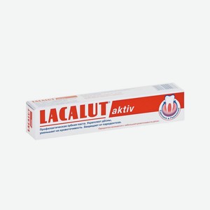 Зубная паста Lacalut Aktiv, 75мл Германия