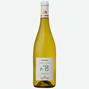 Вино Creation №8 белое сухое, 0.75л Франция