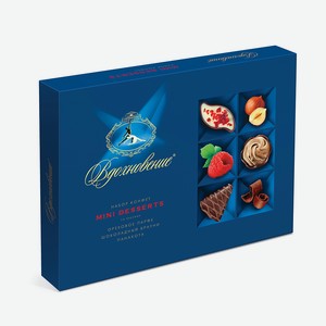 Конфеты Вдохновение мини десерты шоколадные, 165г Россия