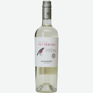 Вино Bisquertt Petirrojo sauvignon blanc белое сухое, 0.75л Чили