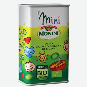 Масло оливковое Monini Mini Bio, 500мл Италия