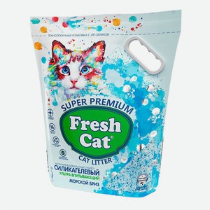 Наполнитель Fresh Cat Впитывающий силикагелевый 5 л