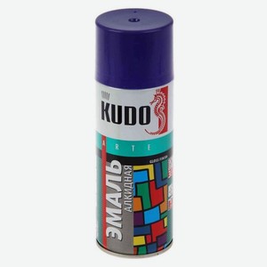 Эмаль KUDO универсальная фиолетовая, 520 мл