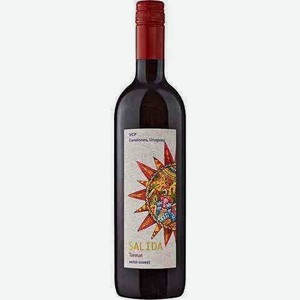 Вино Салида Таннат Красное Полусладкое 15% 0,75л