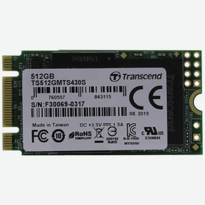 Твердотельный накопитель(SSD) MTS430 512Gb TS512GMTS430S Transcend