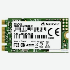 Твердотельный накопитель(SSD) 480Gb TS480GMTS420S Transcend
