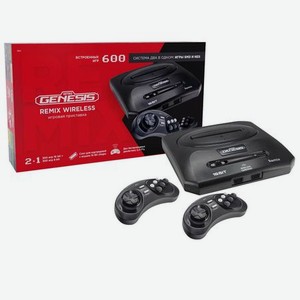 Игровая приставка Retro Genesis Remix Wireless + 600 игр (ConSkDn101)