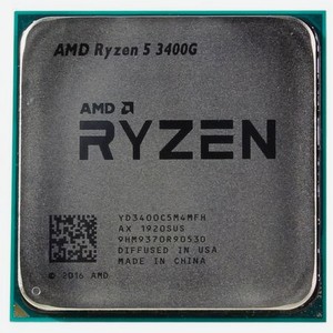 Процессор AMD Ryzen 5 3400G AM4 BOX (YD3400C5FHBOX)