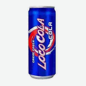 Напиток Безалкогольный Loco Cola Сильногазированный 0,33л Ж/б