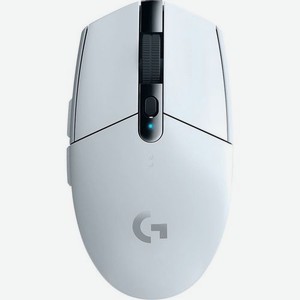 Мышь Logitech G305 Lightspeed, игровая, оптическая, беспроводная, USB, белый [910-005292]