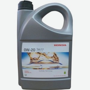 Моторное масло HONDA Engine Oil, 0W-20, 4л, синтетическое [08232-p99-k4lhe]