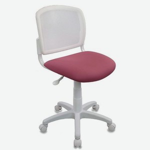 Кресло детское Бюрократ CH-W296NX, на колесиках, сетка/ткань, розовый [ch-w296nx/26-31]