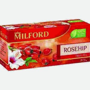 Чай Milford Rosehip 20 Пакетиков