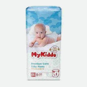 Подгузники-трусики Mykiddo Premium Xxl 15-25кг 32шт