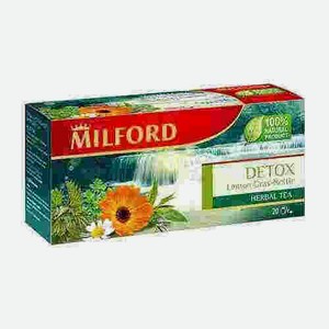 Чай Травяной Milford Detox 20 Пакетиков