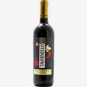 Вино Тавернелло Монтепульчано Д’абруццо Красное Сухое 12% 0,75л