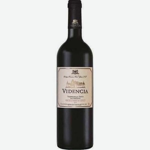 Вино Виденсия Темпранильо Тинто Красное Полусладкое 12% 0,75л