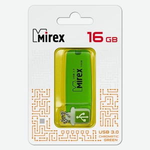 Флешка Chromatic USB 2.0 13600-FM3CGN16 16Gb Зеленая Mirex